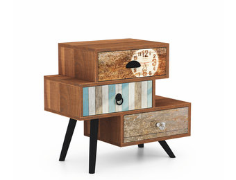 MEZO - ladekast - gelamineerd meubelblad - 29x53x59 cm