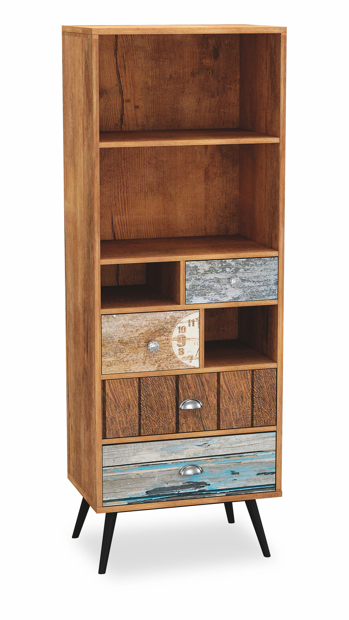 MEZO - boekenkast - gelamineerd meubelblad - 29x180x33 cm