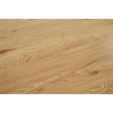 MORGAN - eettafel - gefineerd MDF - rond - gouden eik