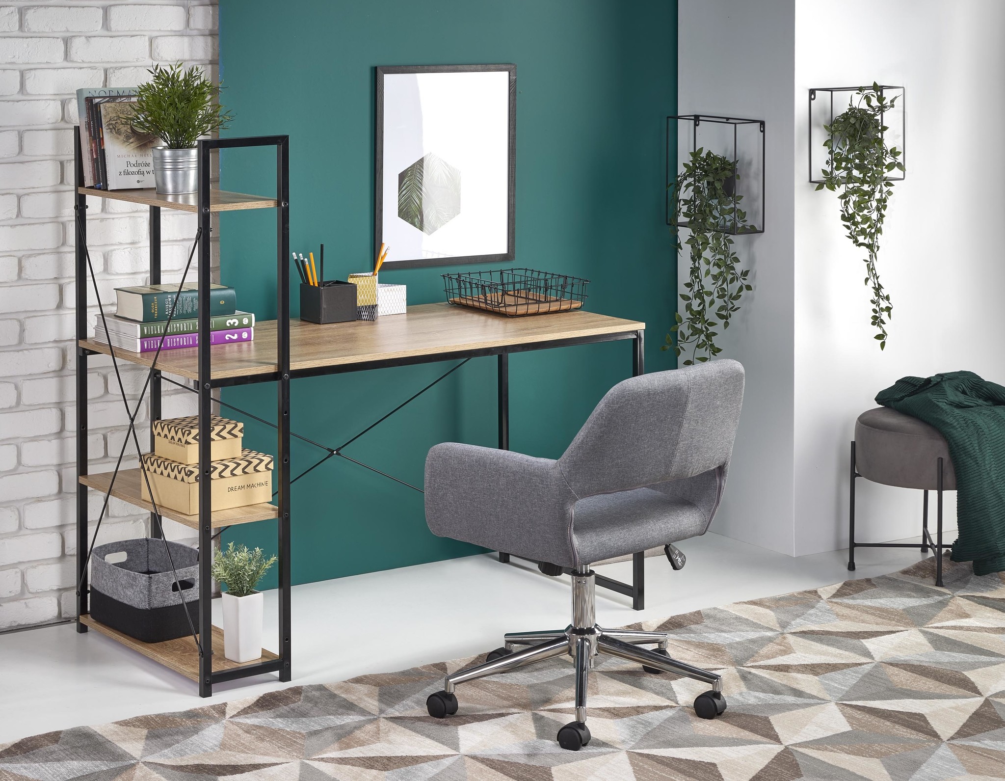 NARVIK - bureau - Scandinavisch - 120x120x64 cm