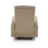 OSLO - relaxfauteuil - uitklapbaar - 75x79-100x49 cm - beige