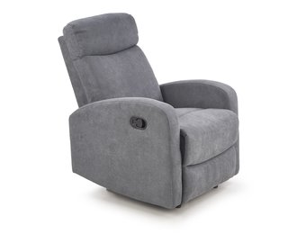 OSLO -relaxfauteuil - uitklapbaar - 75x79-100x49 cm - grijs
