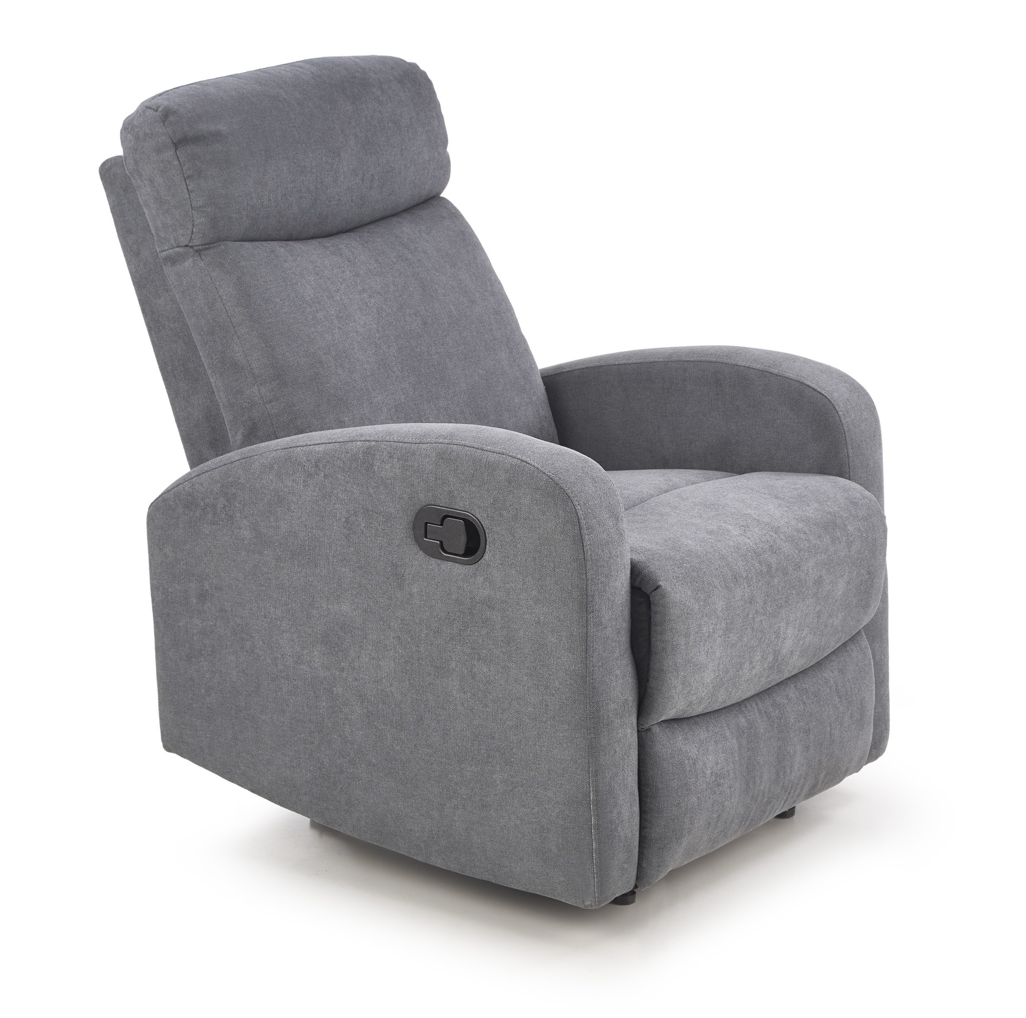 OSLO -relaxfauteuil - uitklapbaar - 75x79-100x49 cm - grijs