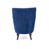 RAVEL - fauteuil - stof - klassiek - 70x100x78 cm - marine