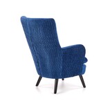 RAVEL - fauteuil - stof - klassiek - 70x100x78 cm - marine