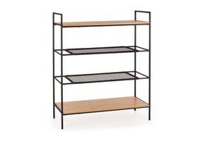 REG - stellingkast - synthetisch rotan - 111x129x34 cm