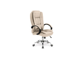 RELAX - bureaustoel - eco leer - 64x110-118x75 - beige
