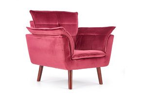 REZZO - fauteuil - stof - modern - 80x84x73 cm - bordeaux