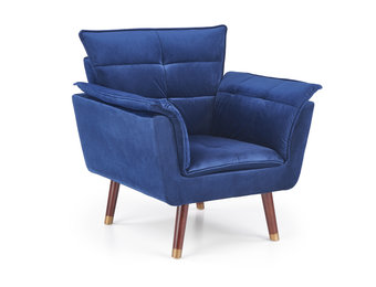 REZZO - fauteuil - stof - modern - 80x84x73 cm - marine