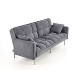 ROBERTO - slaapbank - 193x58-86x85-108 cm - donkergrijs