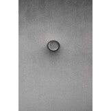 SANTI - fauteuil - fluwelen stof - 74x88x47 cm - grijs