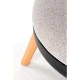 SCANDI - voetenbanken - Scandinavisch - hout - grijs zwart