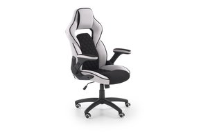 SONIC - gamestoel - membraan stof - zwart asgrauw