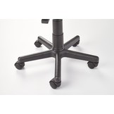 TOBY - kinderbureaustoel - stof - 52x81-91x59 cm - roze grijs