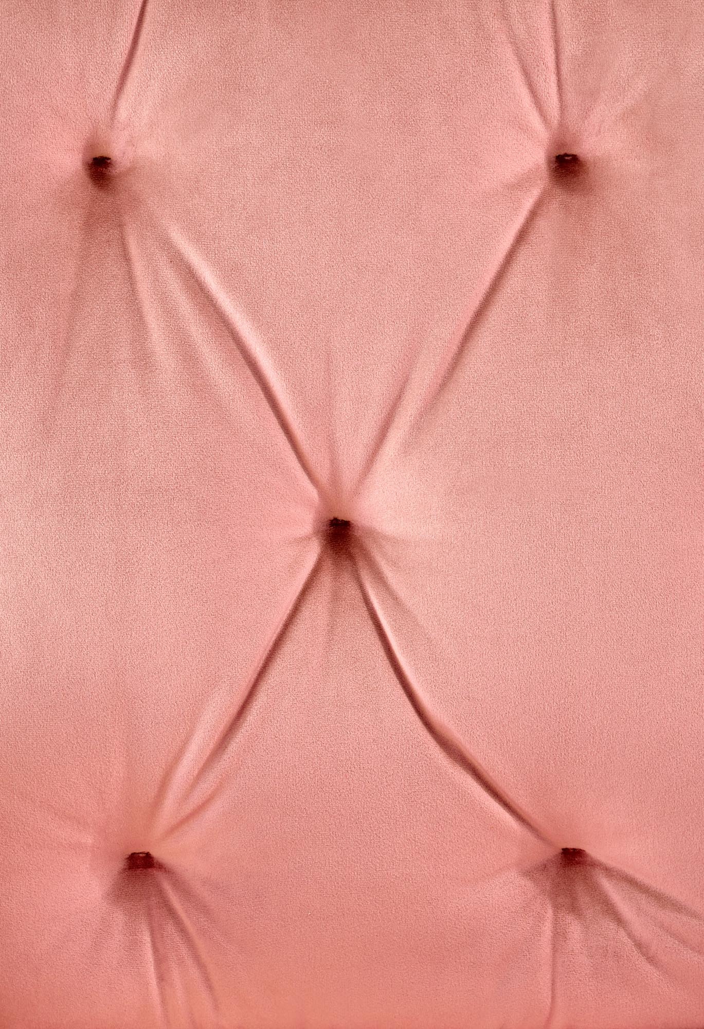 TIROL - bureaustoel - fluwelen stof - roze - 65x90-100x63 cm