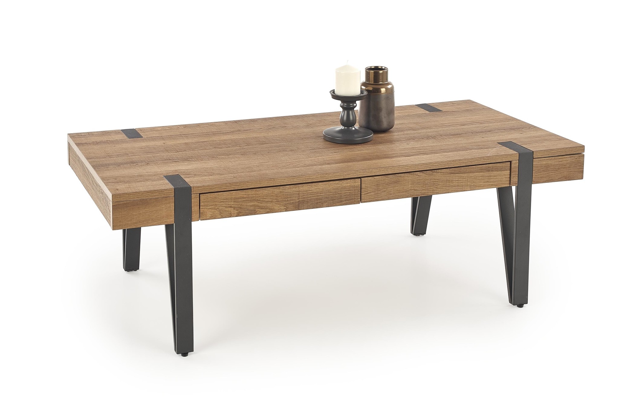 TULUZA - salontafel - lades - gefineerd MDF - 120x41x55cm