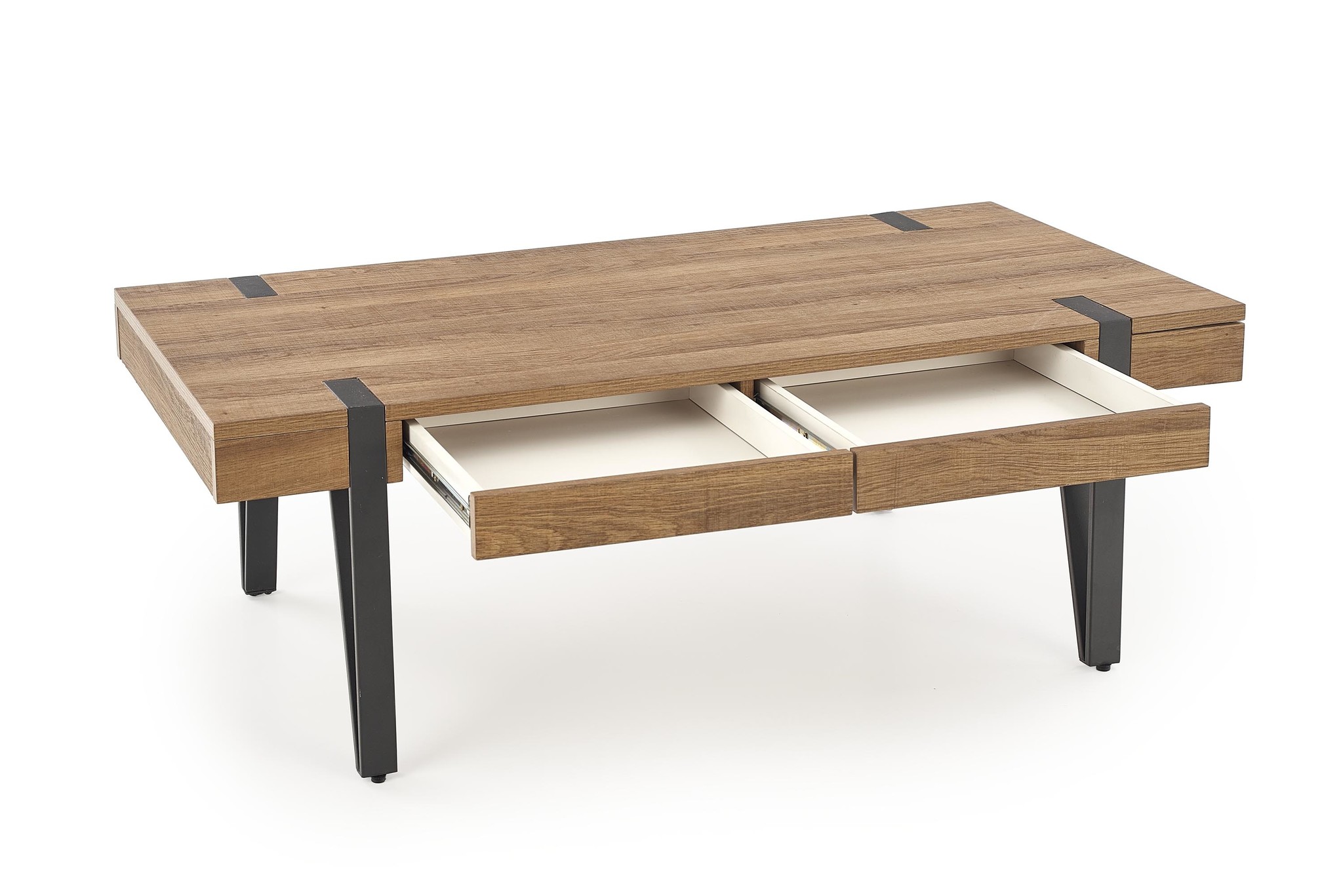TULUZA - salontafel - lades - gefineerd MDF - 120x41x55cm