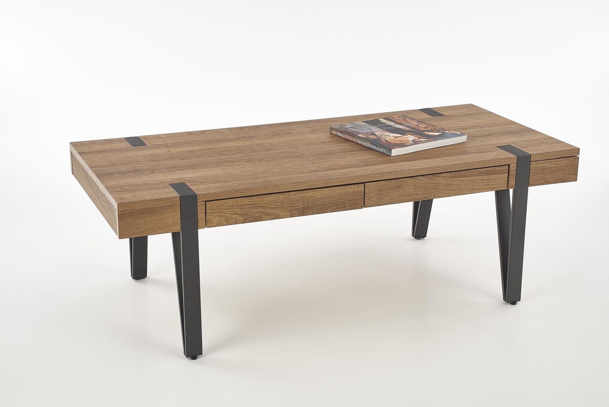 TULUZA - salontafel - lades - gefineerd MDF - 120x41x55cm