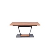 URBANO - eettafel - uitschuifbaar - gefineerd MDF - 8 zits