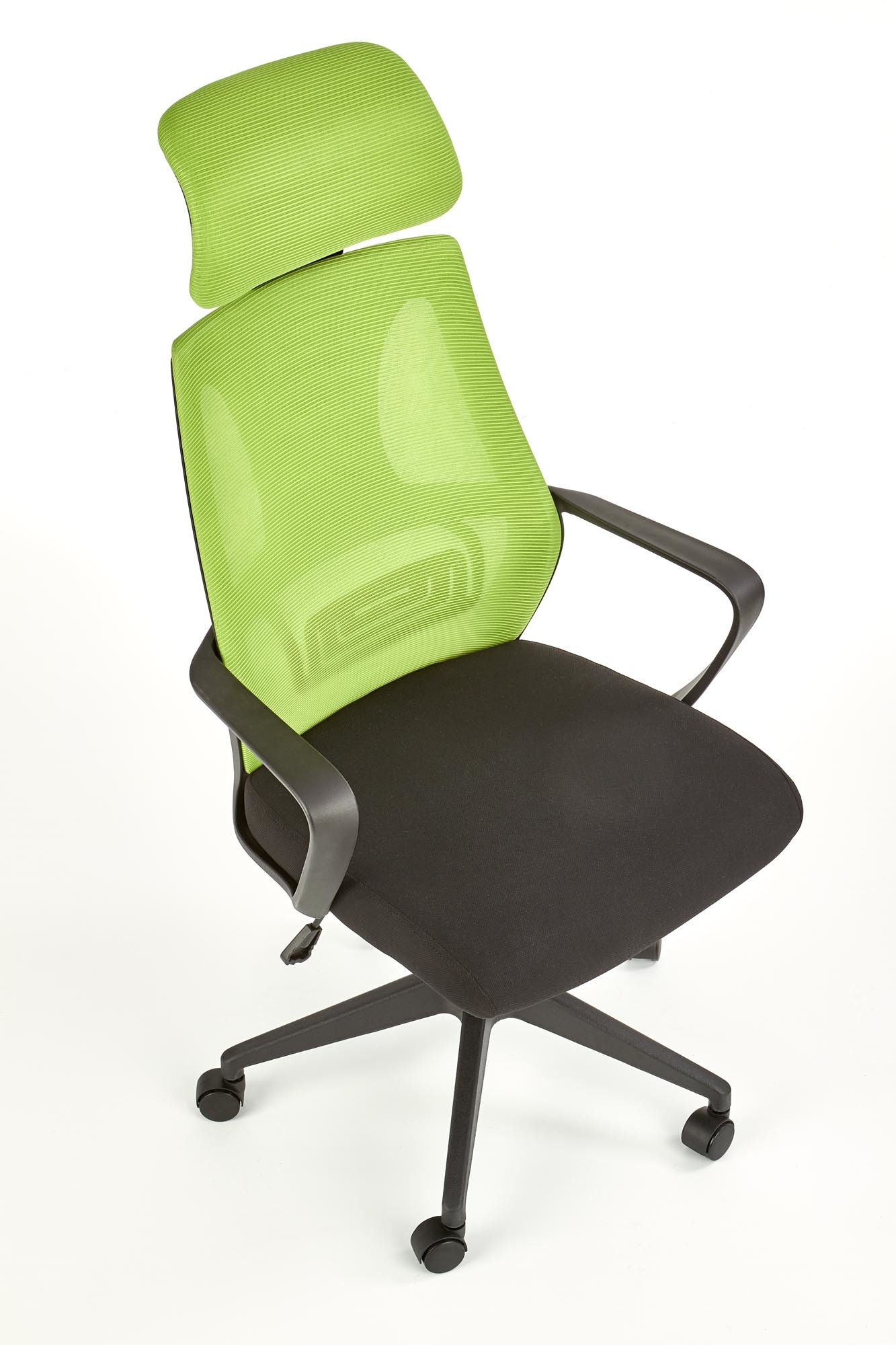VALDEZ - bureaustoel - membraanstof - groen - 64x116-122x60 cm