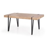 YOHANN - eettafel - gefineerd MDF - 6 zits - 170x90x76cm