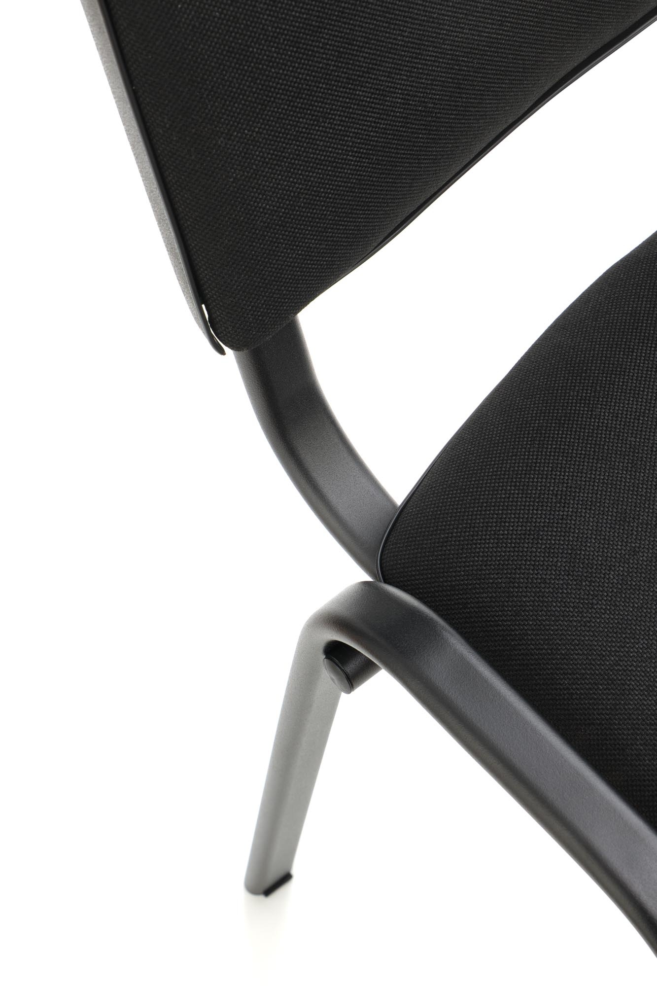 ISO - vergaderstoel - 53x82x55 cm - zwart