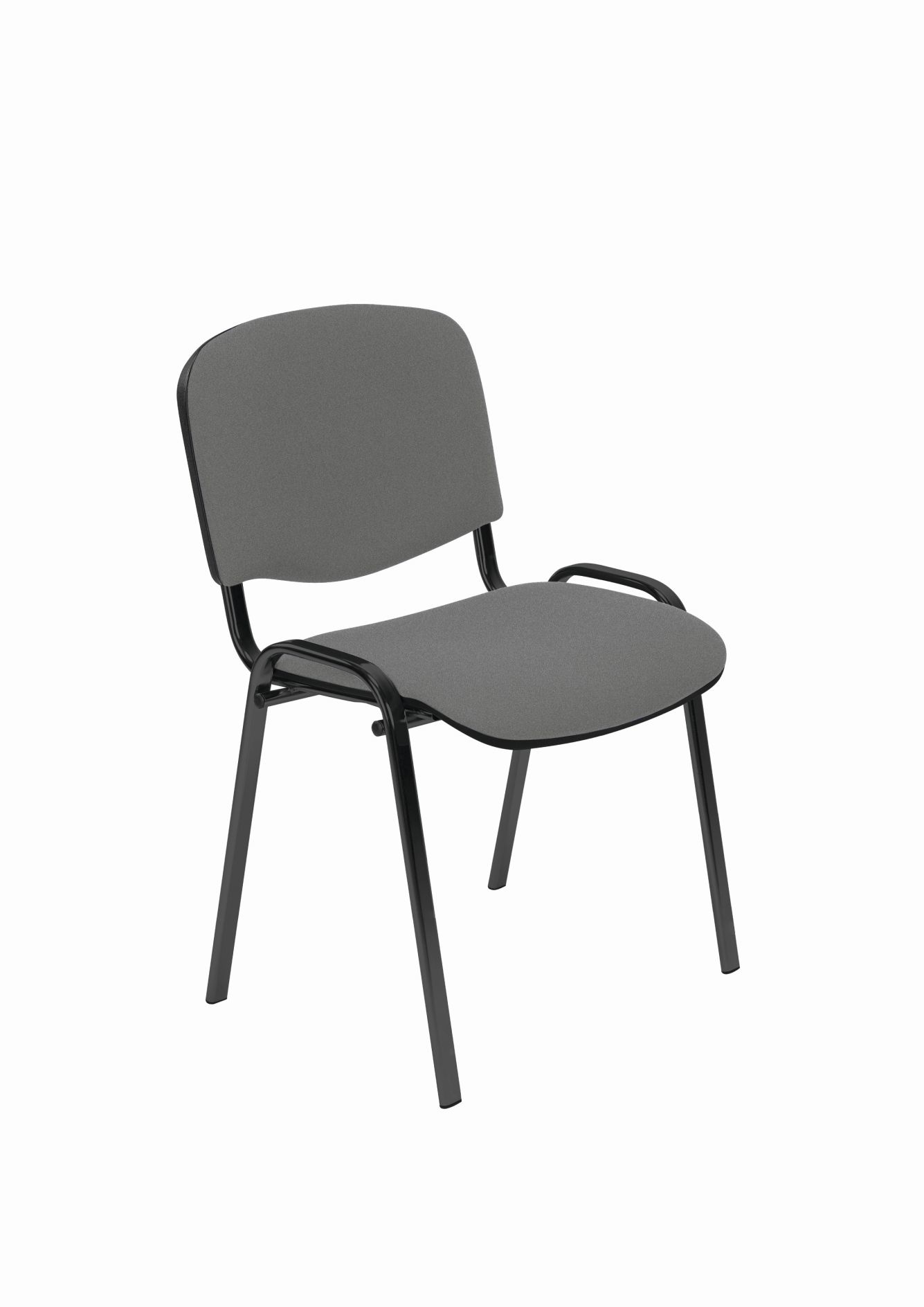 ISO - vergaderstoel - 53x82x55 cm - zwart