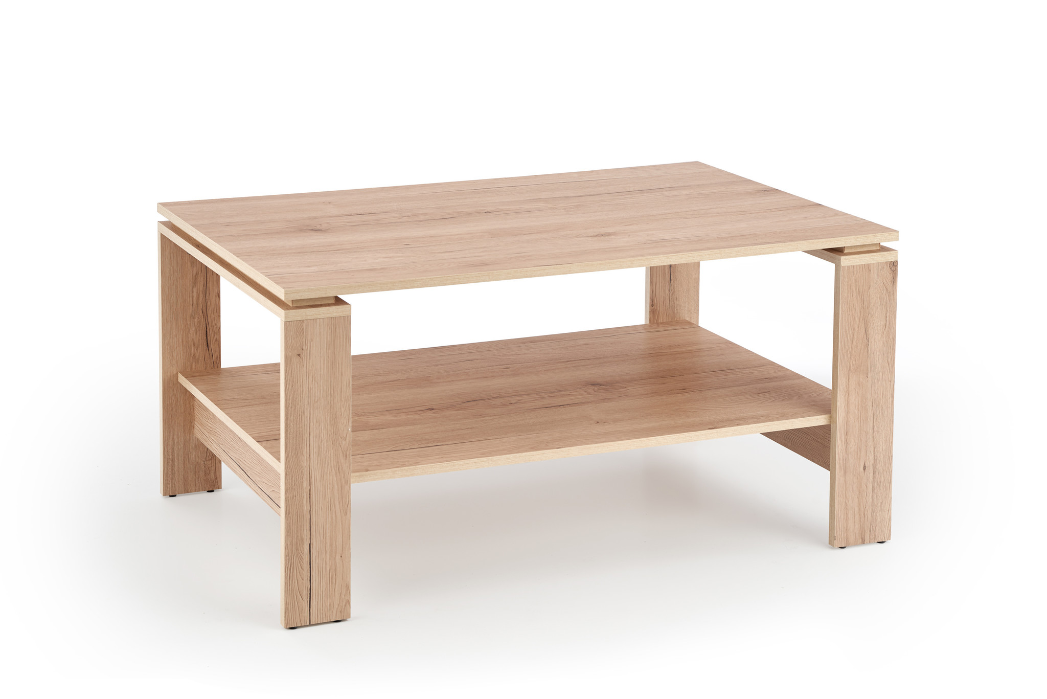 ANDREA - salontafel - hout - onder legplank - 110x52x60 cm