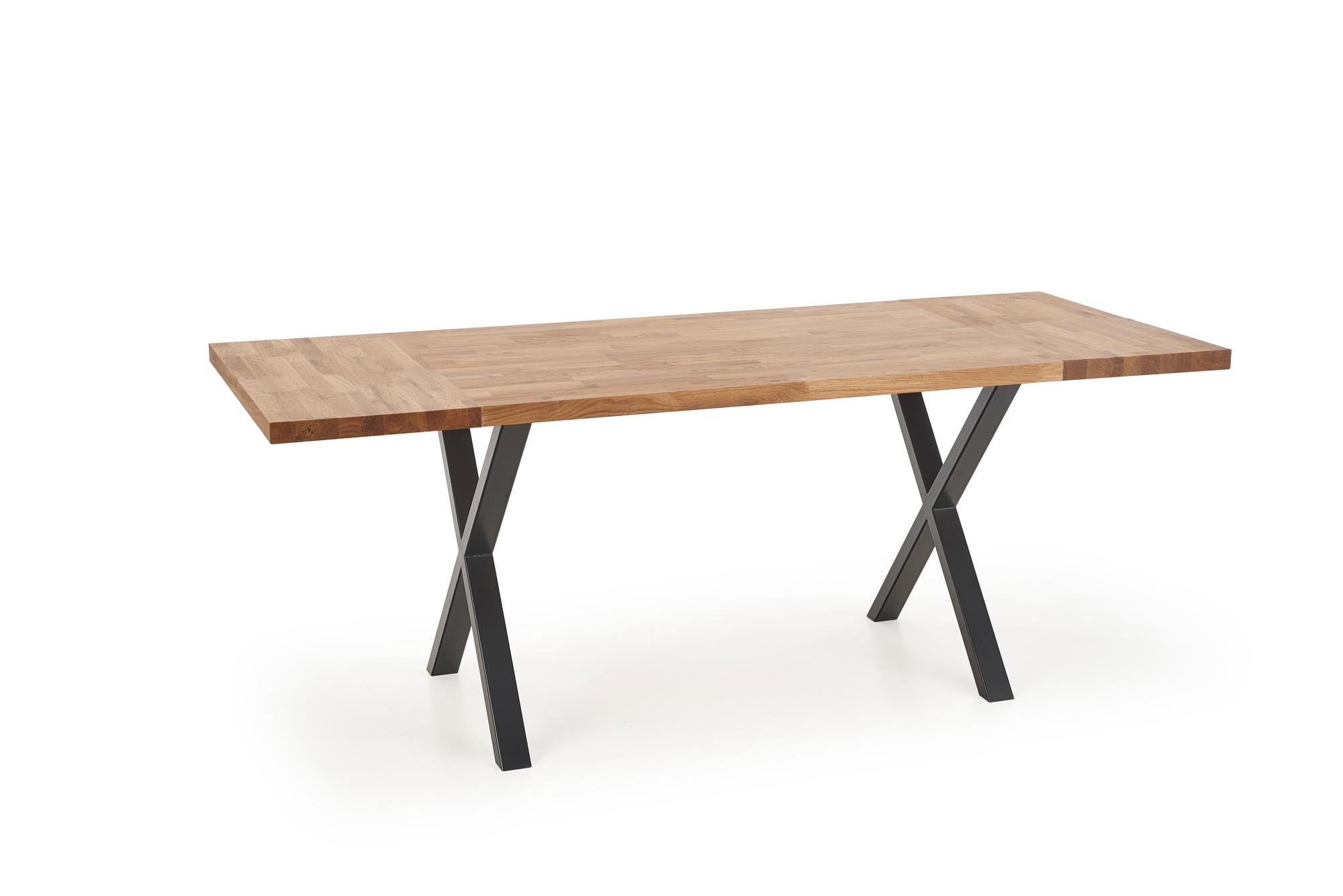 APEX - eettafel - houten tafelblad - rechthoekig - 140x85x76 cm