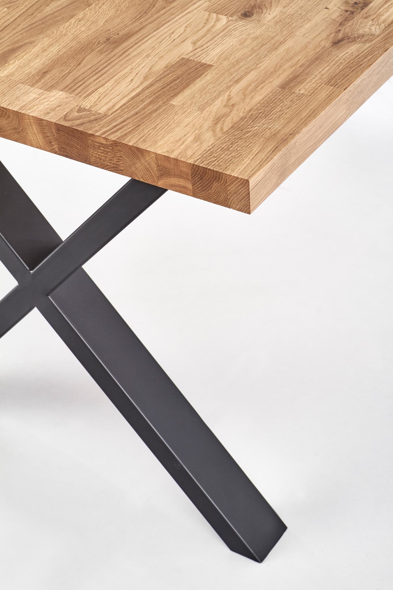APEX - eettafel - houten tafelblad - rechthoekig - 140x85x76 cm