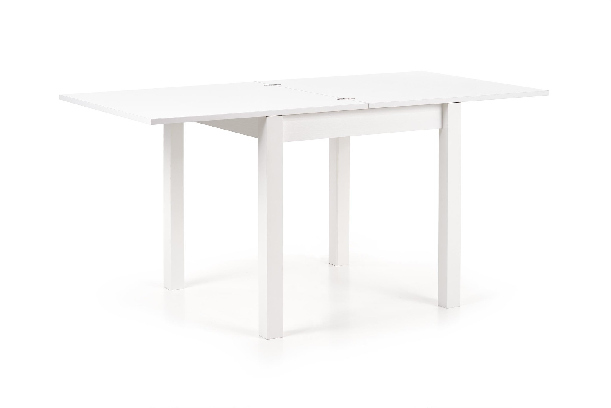 GRACJAN - eettafel - hout - 80-160x80x76 cm - wit