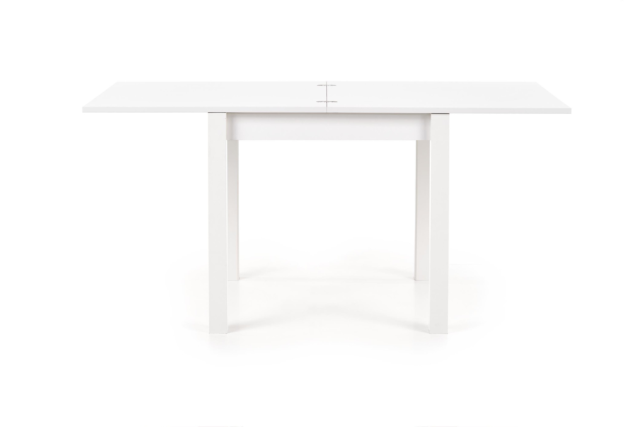 GRACJAN - eettafel - hout - 80-160x80x76 cm - wit