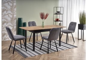 GREG - eettafel - hout - rechthoekig - 124-168x74x75 cm