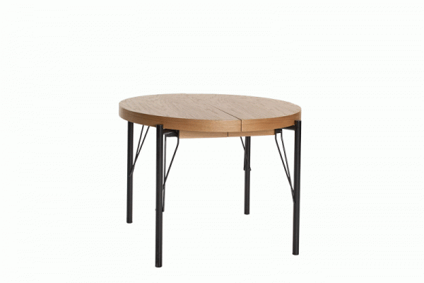 INFERNO - eettafel - ovaal - 100-300x100x76 cm