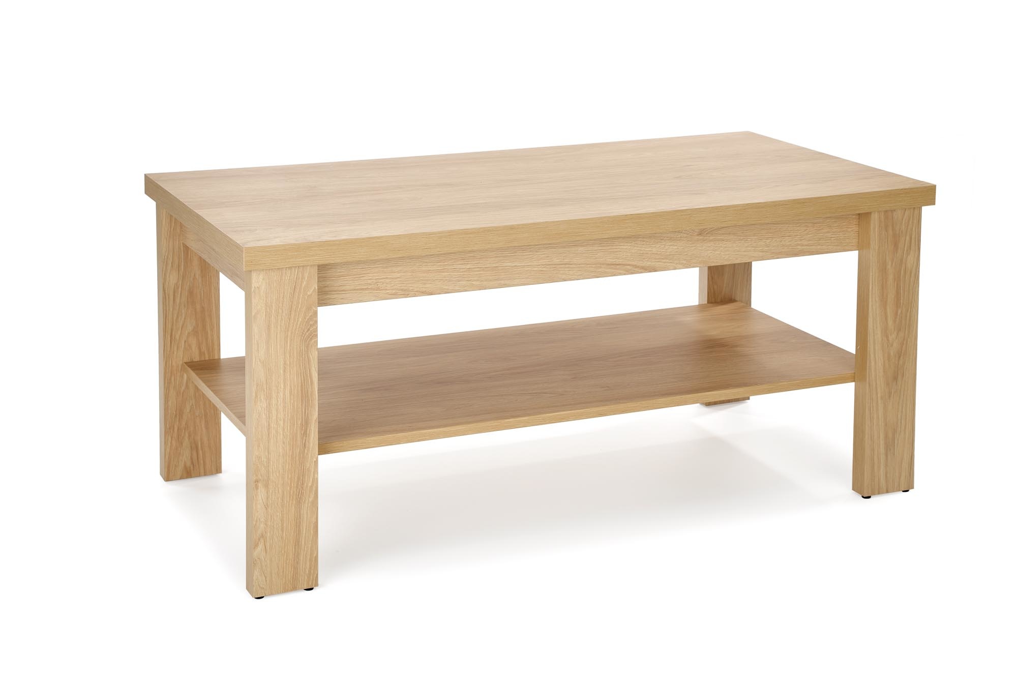 JENNA - salontafel - hout - rechthoekig - 120x56x60 cm