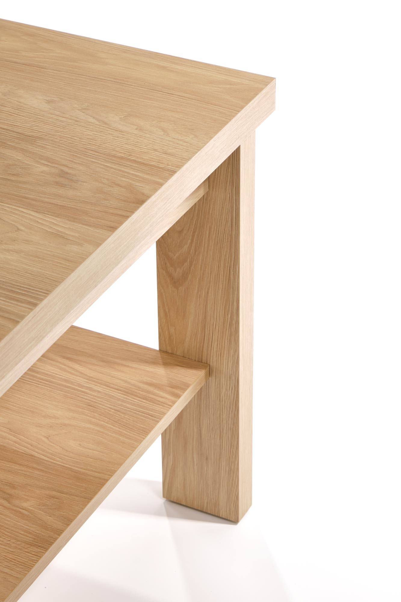 JENNA - salontafel - hout - rechthoekig - 120x56x60 cm