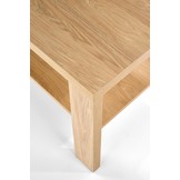 JENNA - salontafel - hout - rechthoekig - 120x56x60 cm
