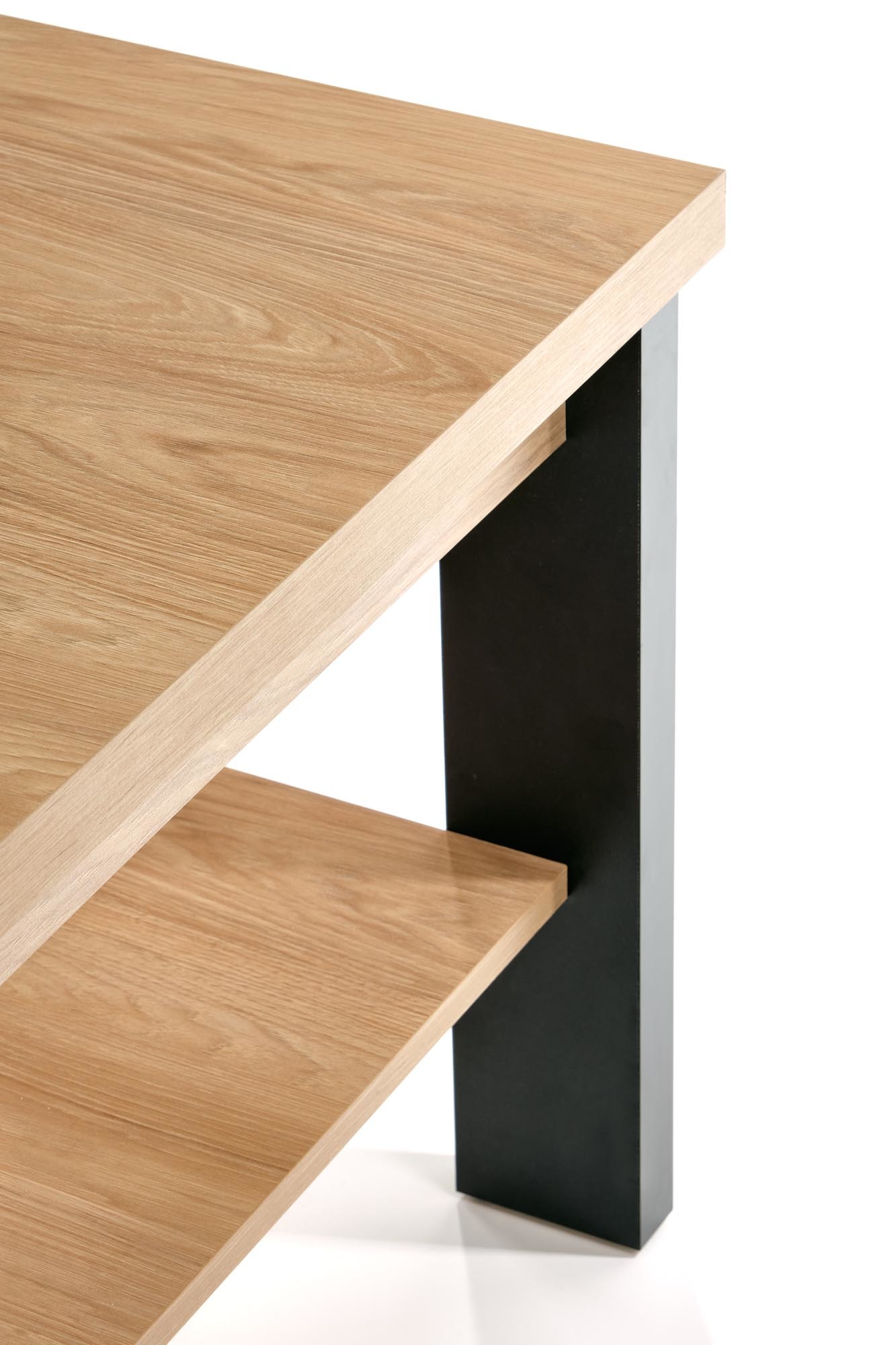 JENNA - salontafel - hout - rechthoekig - 120x56x60 cm