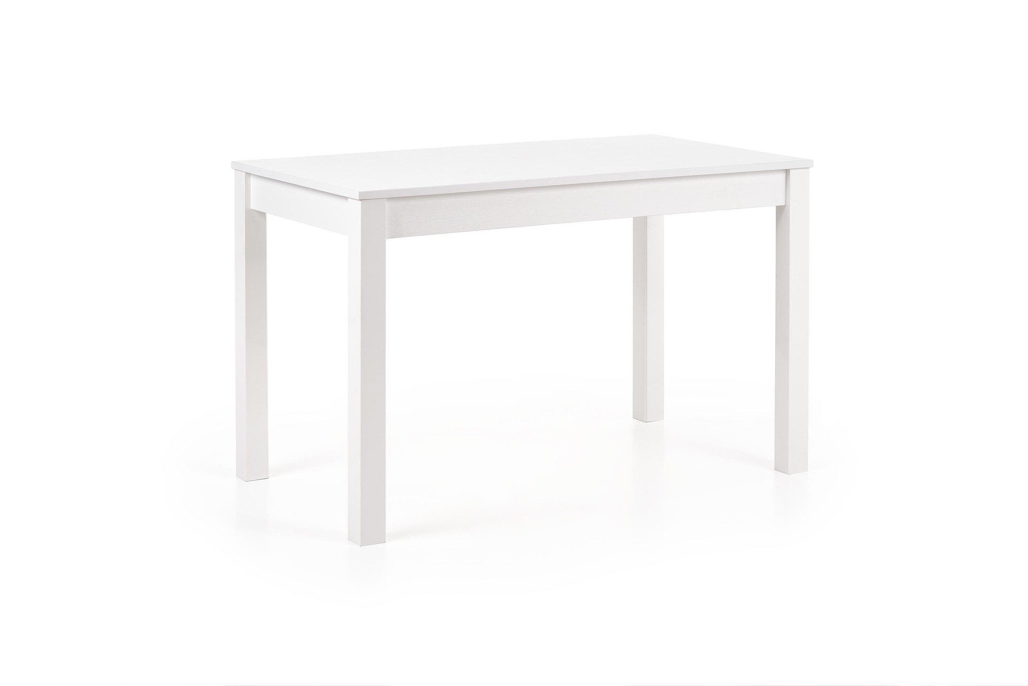 KSAWERY - eettafel - hout - rechthoekig - 120x68x76 cm - wit