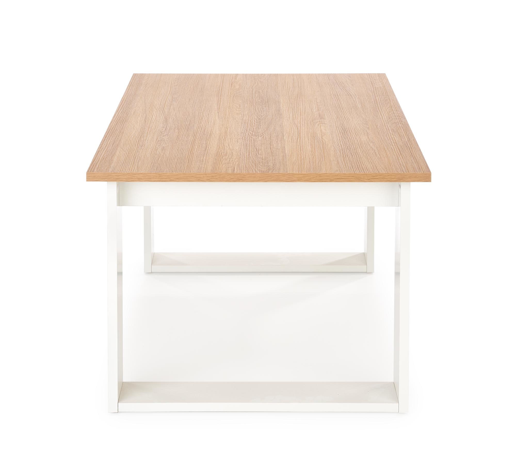 LIBRA - salontafel - Scandinavisch - gouden eik wit