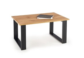 LIBRA - salontafel - gelamineerd bord - wotan eiken zwart