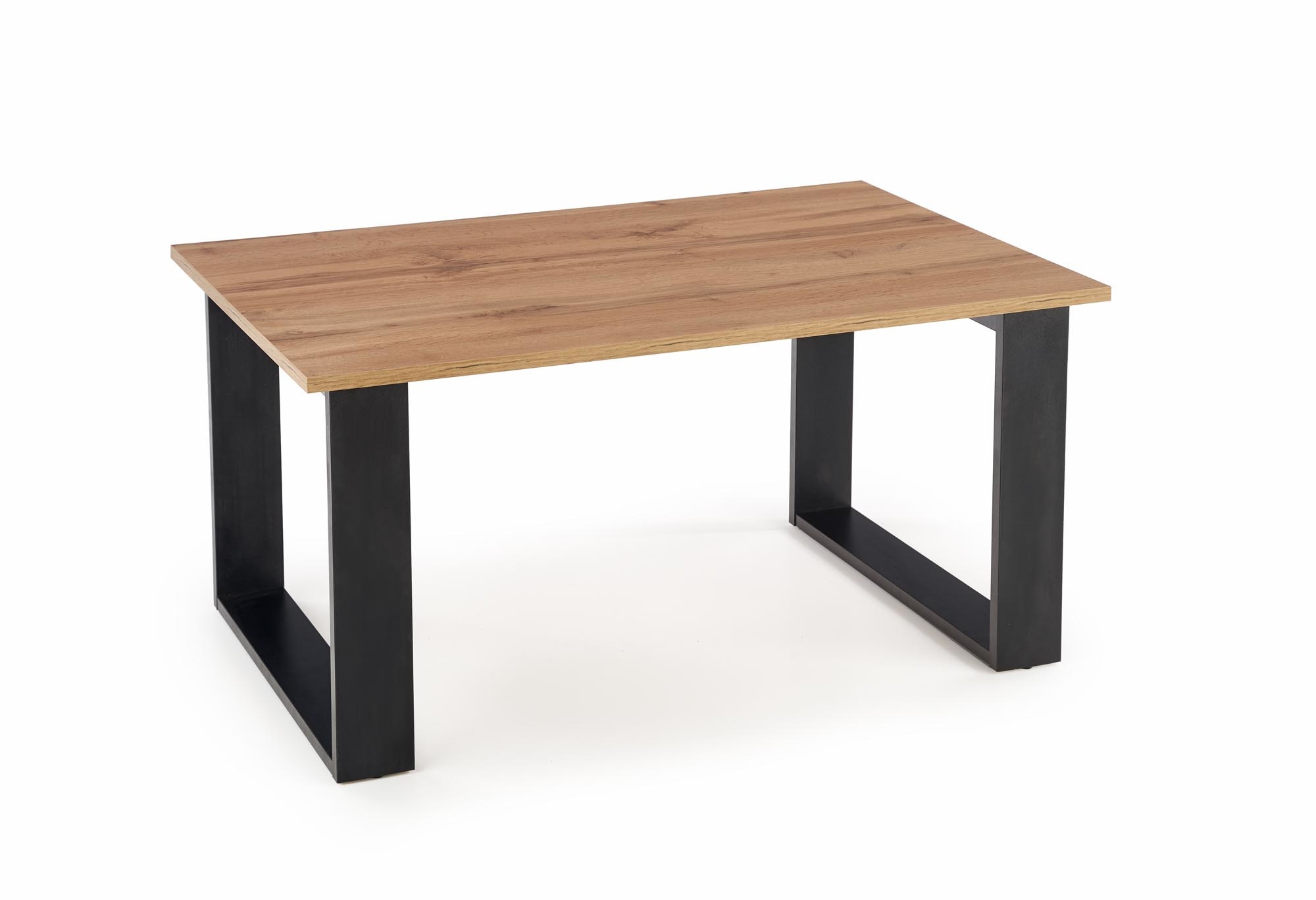 LIBRA - salontafel - gelamineerd bord - wotan eiken zwart