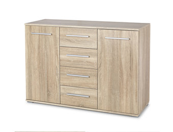 LIMA - ladekast - gelamineerd spaanplaat - 40x82x116 cm