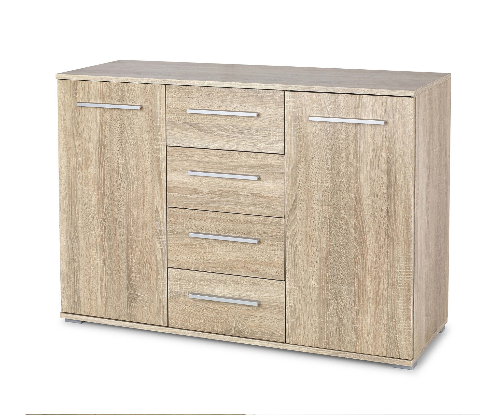 LIMA - ladekast - gelamineerd spaanplaat - 40x82x116 cm