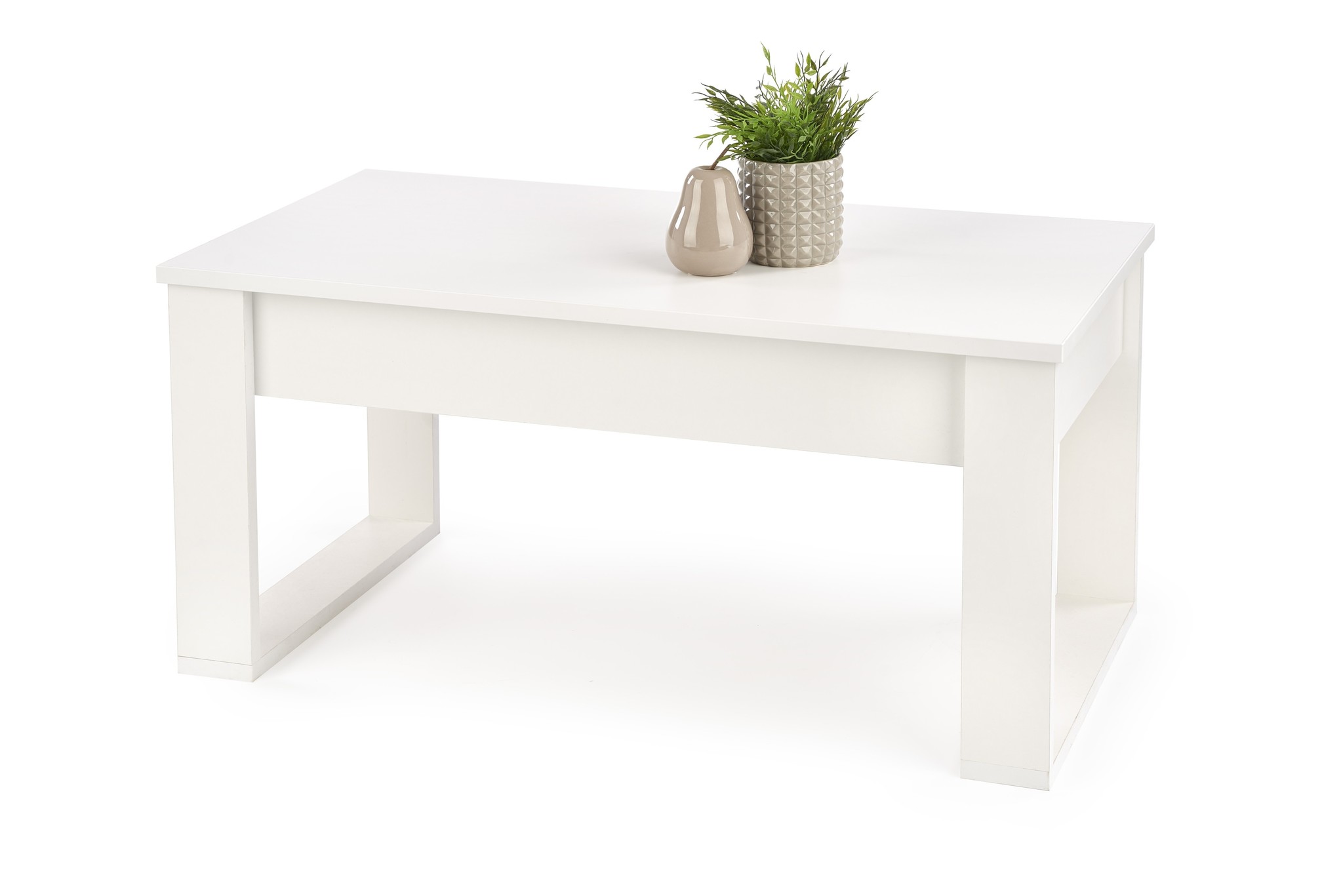 NEA - salontafel - lades - gelamineerd meubelplaat - wit