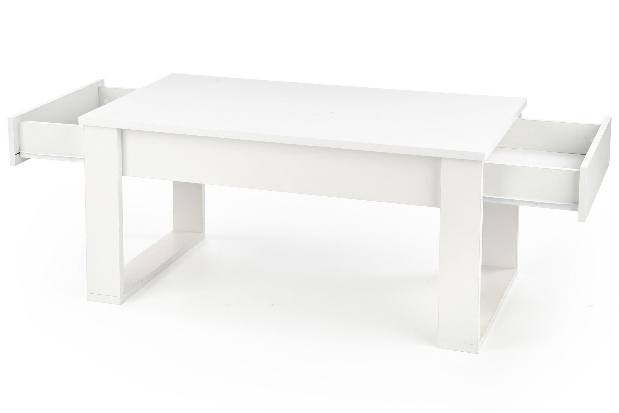 NEA - salontafel - lades - gelamineerd meubelplaat - wit