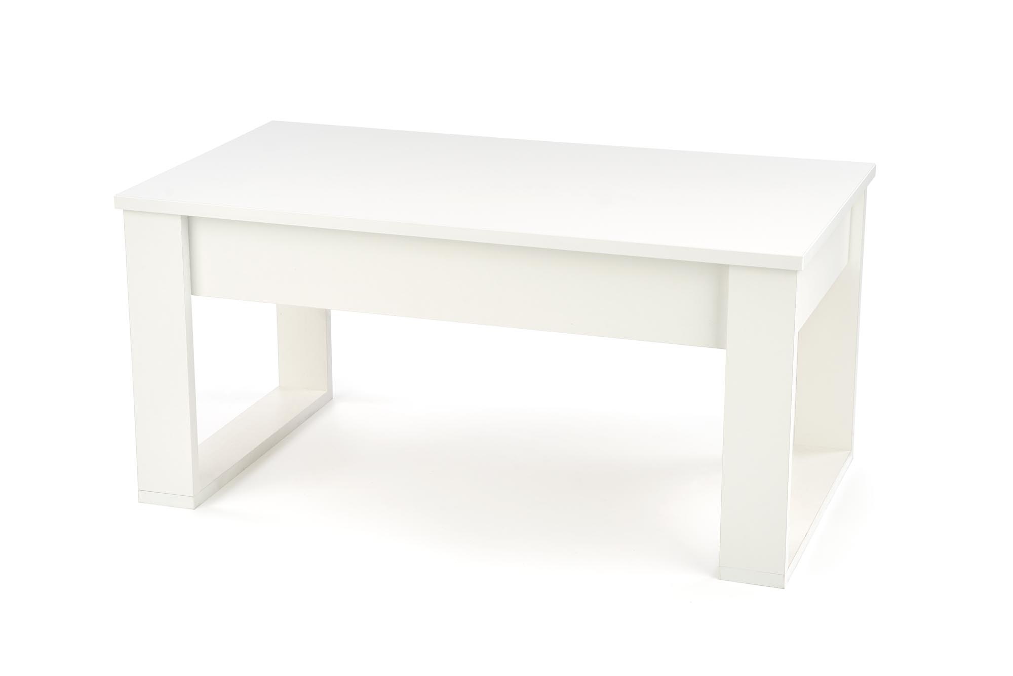 NEA - salontafel - lades - gelamineerd meubelplaat - wit