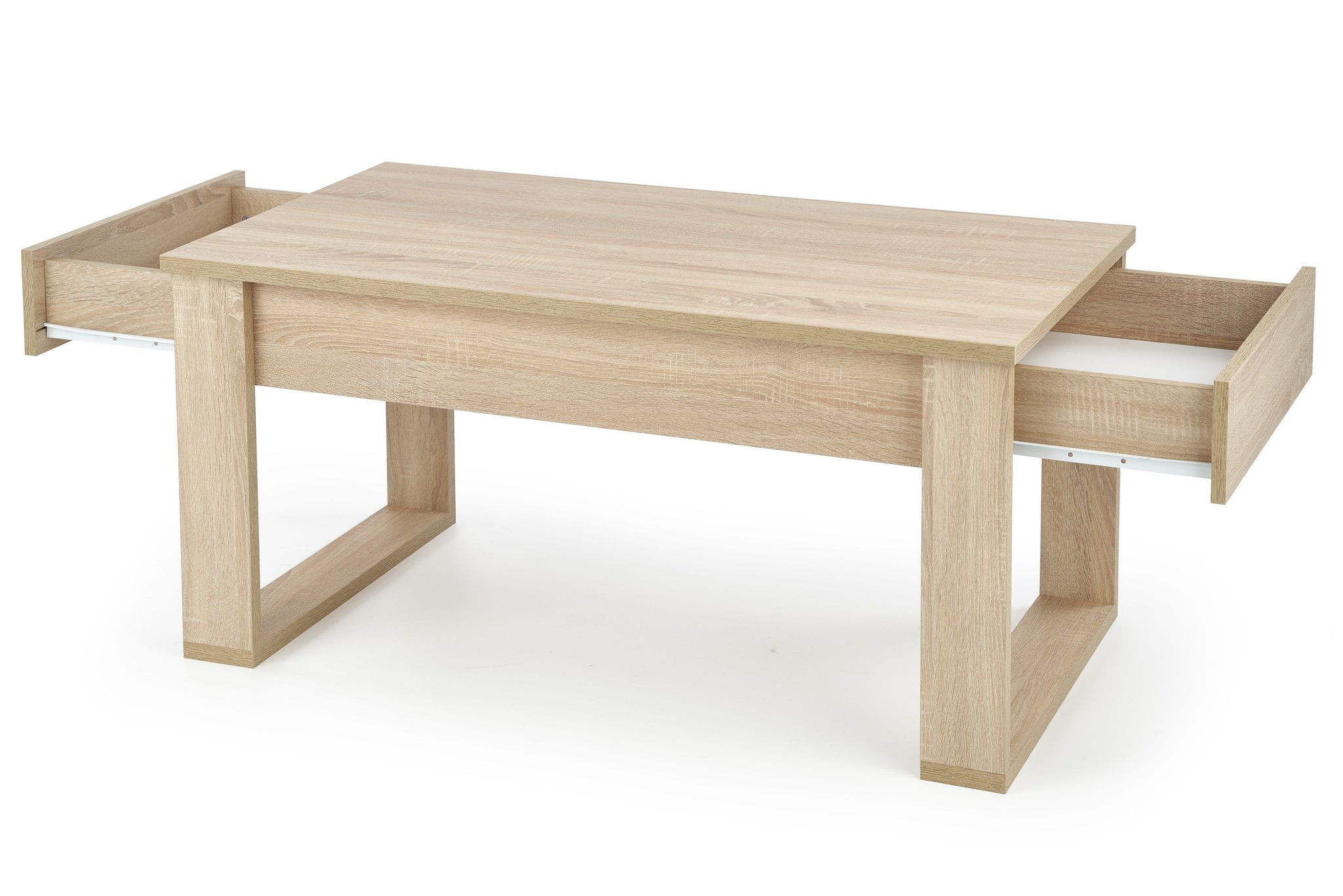 NEA - salontafel - lades - gelamineerd meubelplaat