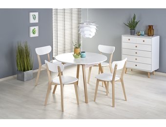 RUBEN - eettafel - uitschuifbaar - gelamineerd bord - 6 zits