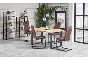 VENOM - eettafel - uitschuifbaar - gelamineerd bord - 8 zits